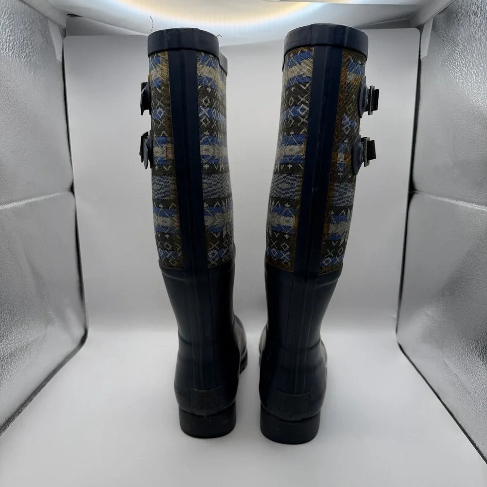 UGG AUSTRALIA 3460 Women's US 8‎ Sabene Blue Rubber Boots